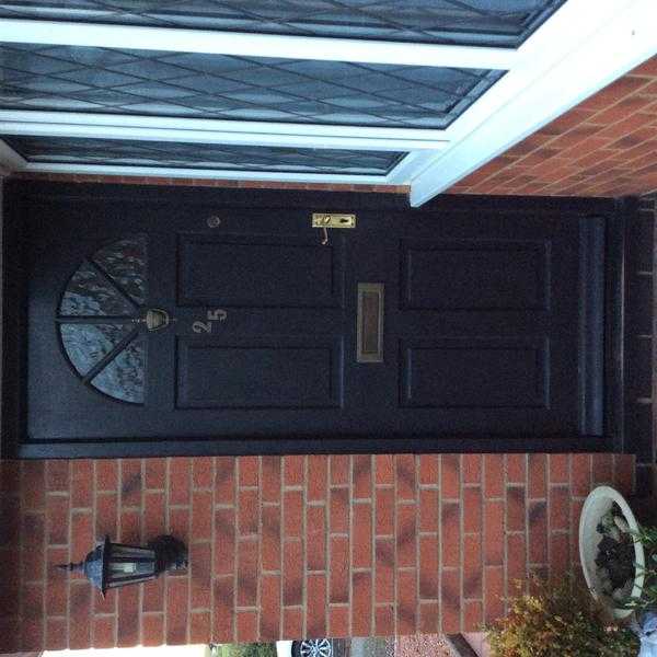 Brazilian Mahogany front door