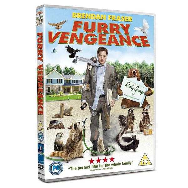 BRENDAN FRASER FURRY VENGEANCE REGION 2 DVD