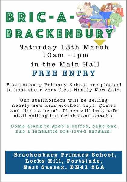 Bric-a-Brackenbury Nearly New Sale