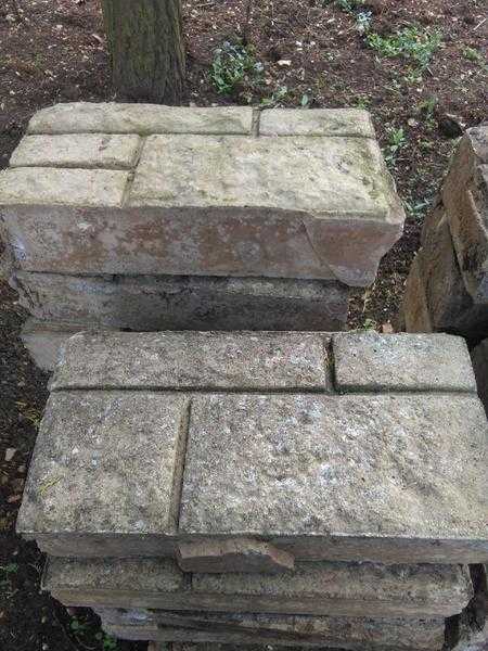 Brick Patterned Stone  Block