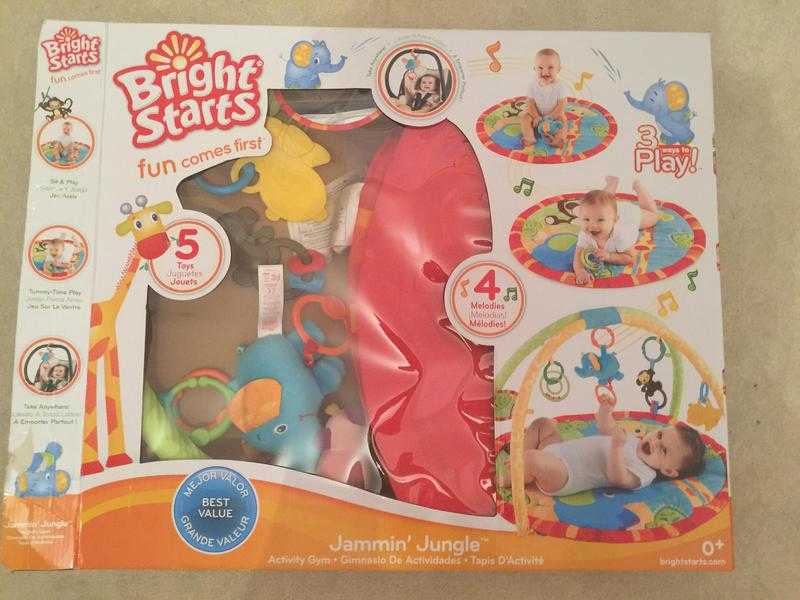 Bright Stars baby play gym