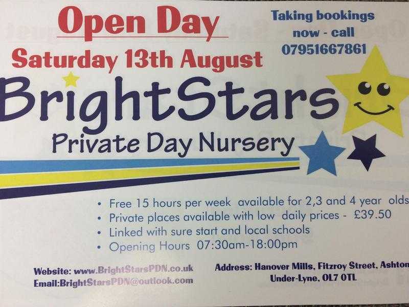 Bright Stars PDN Open Day
