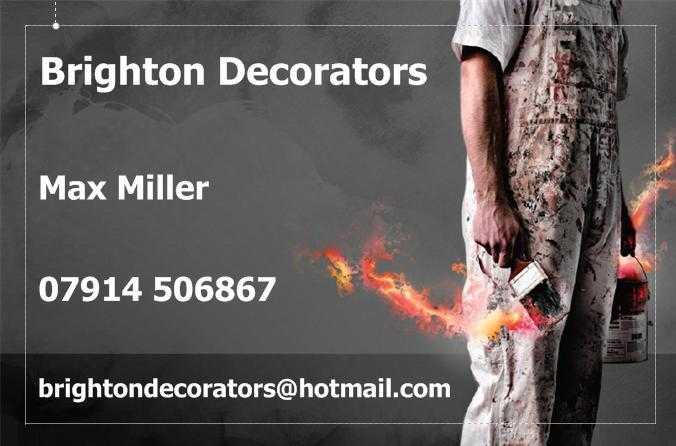 BRIGHTON DECORATORS Very Experience  Fully insured  Portfolio Available (Painter and Decorator)