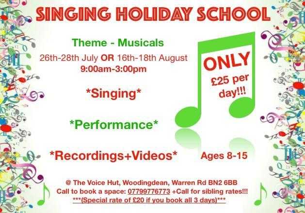 Brighton School School Of Singing Summer School