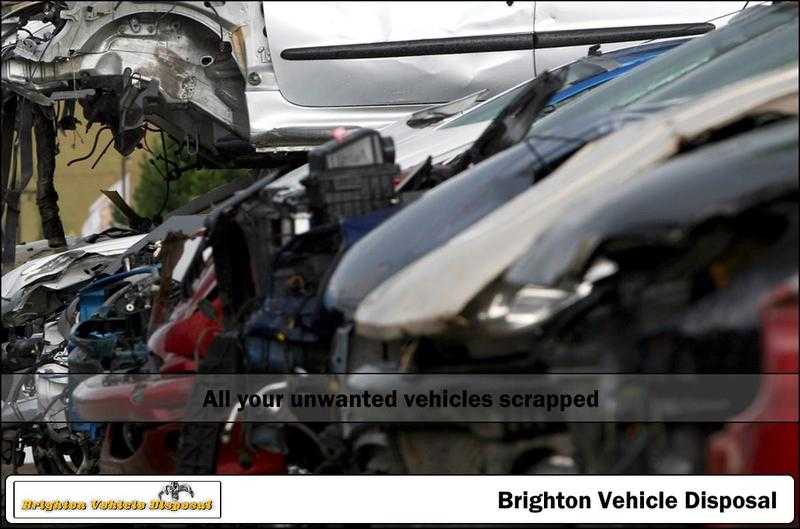 Brighton Vehicle Disposal - Scrapping all vehicles throughout Sussex.