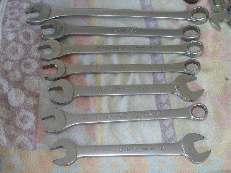 BRITOOL COMBINATION SPANNERS