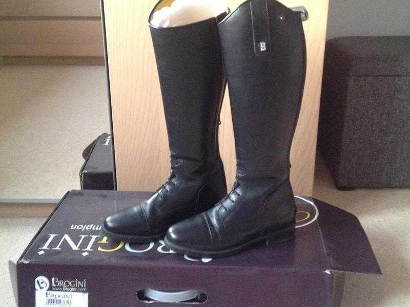 Brogini Antonia tall leather riding boots