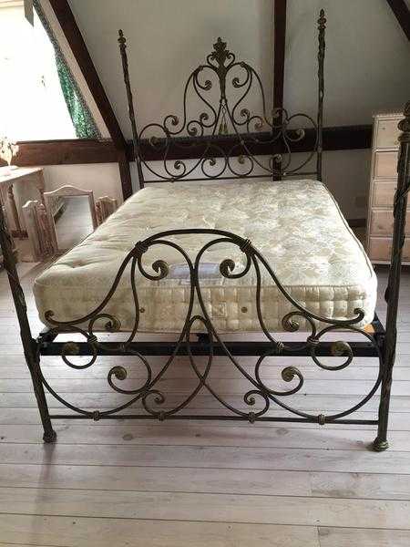 Bronze Metal Double Bedstead