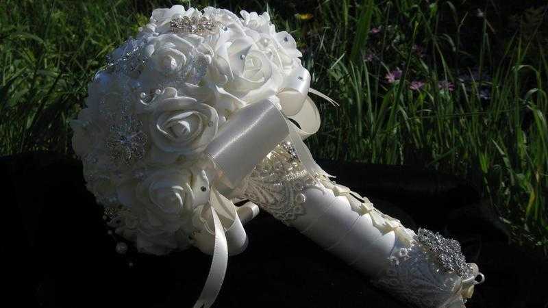 Brooch bouquets and bridal accessories-custom orders welcome