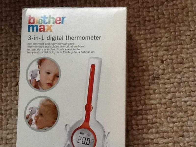 Brother Max 3-in-1 thermometer