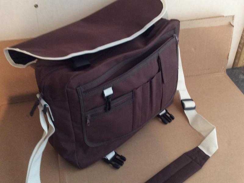 Brown Canvas Shoulder bag