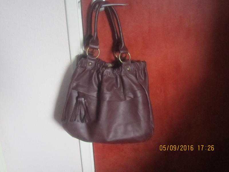 Brown Leather Handbag