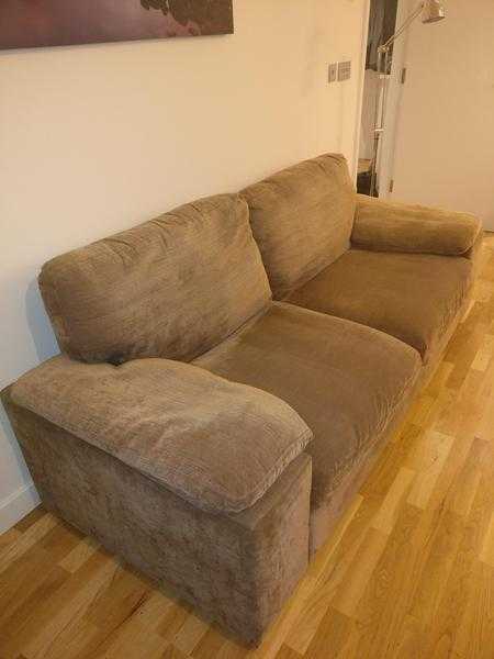 Brown sofa