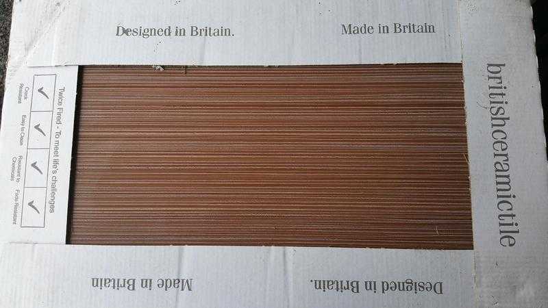 Brown willow linear tiles 5.4m2