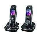 BT Aura 1500 DECT Twin Cordless Phone with Answer Machine-Stylish and functional