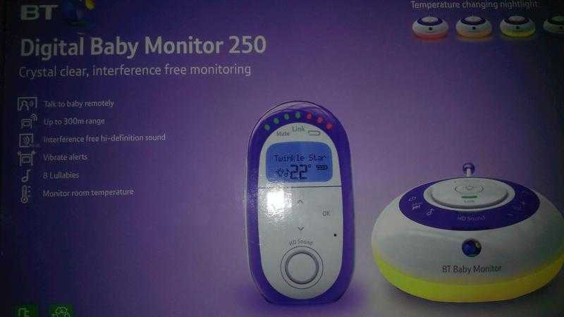 BT Digital Baby Monitor 250