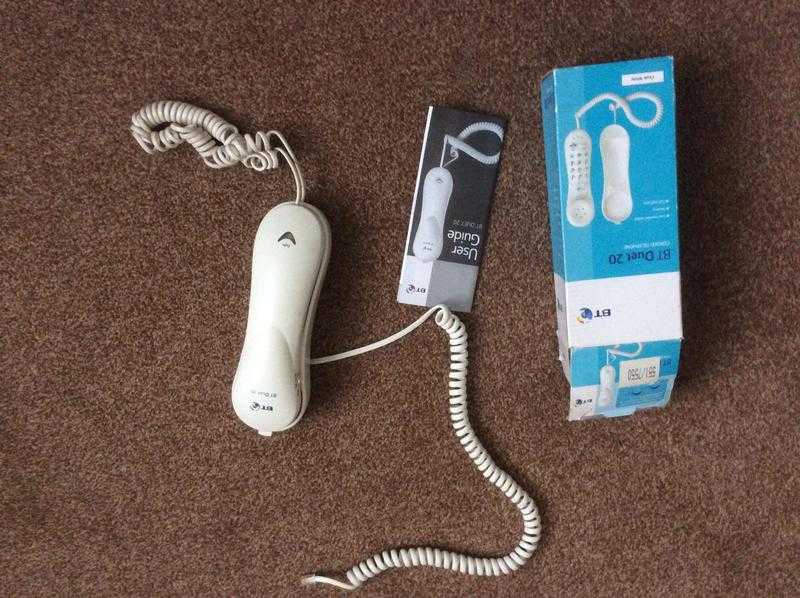 BT DUET 20 CORDED TELEPHONE