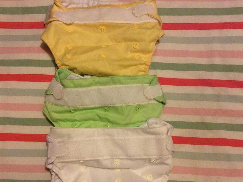 bumb genius washable nappies with inserts and liners