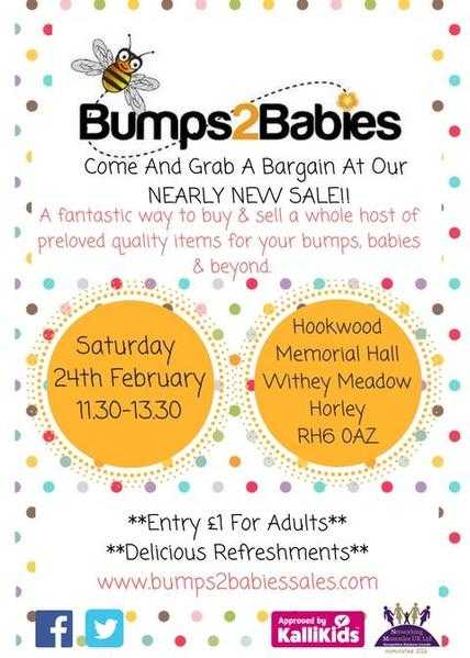 Bumps2Babies Nearly New Sale