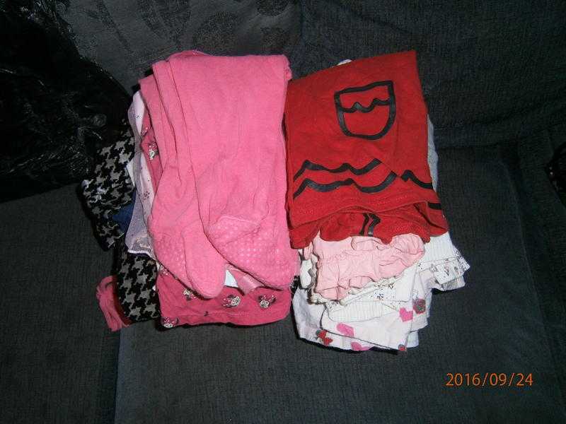 bundle of girls clothes