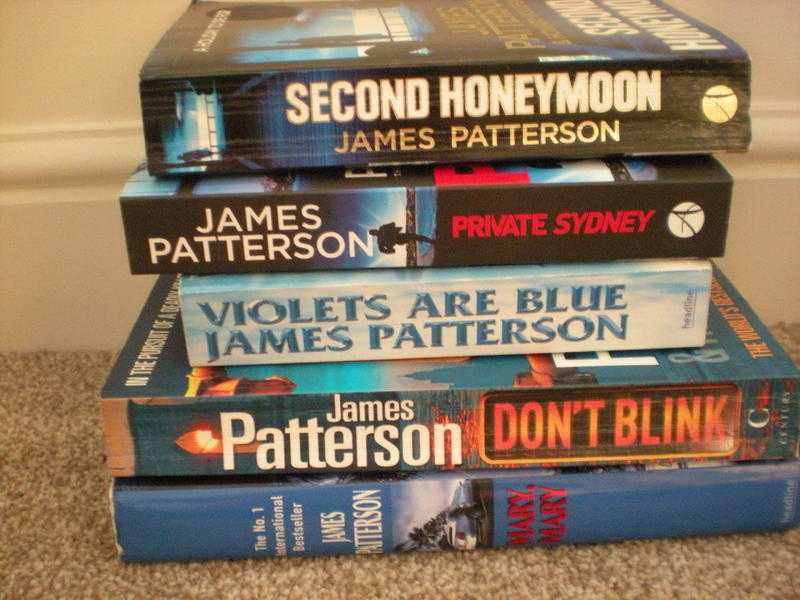 Bundle of James Patterson books