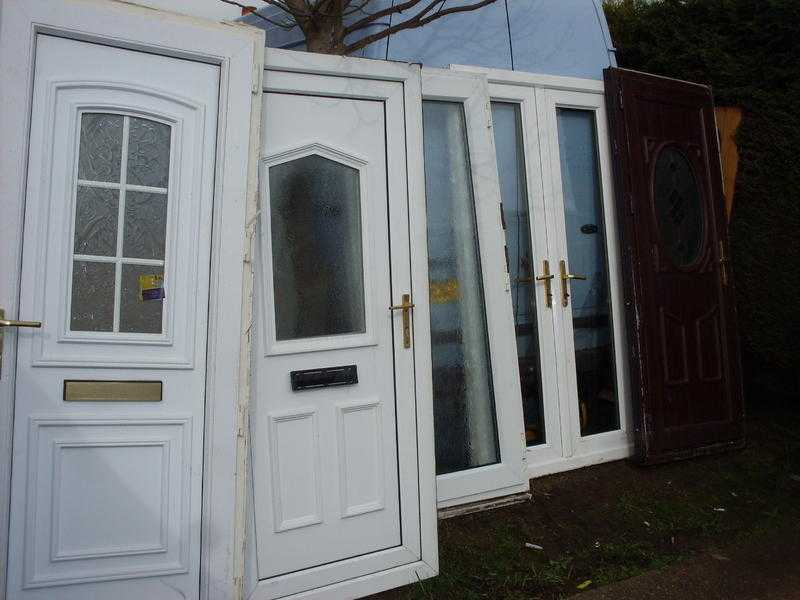 bundle of upvc doors and french doors clearance sale