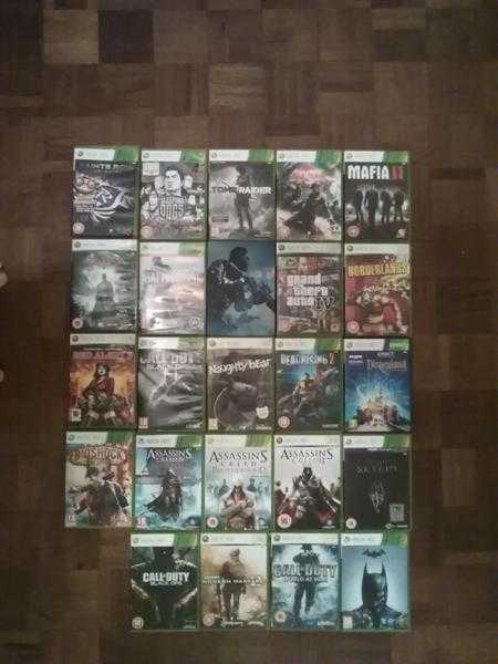 Bundle of Xbox 360 games