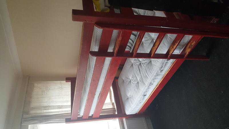 Bunk bed with matresses