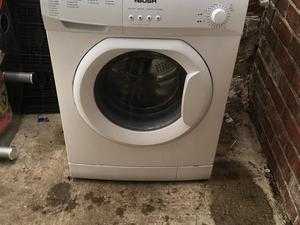 bush automatic washing machine 1yr old excellent condition colour silver i wanted a white one