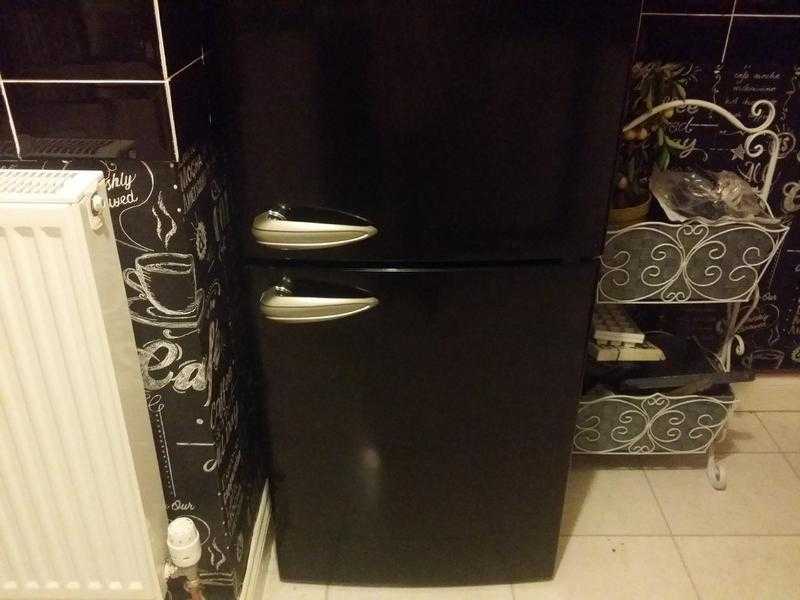 Bush BSFF60 BLACK Tall Fridge Freezer