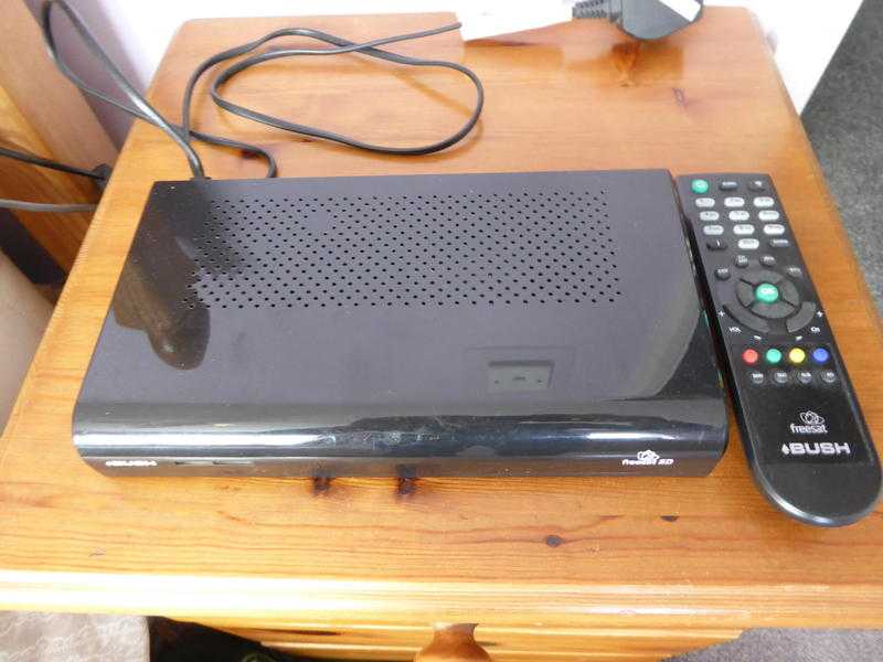 Bush Freesat SD Box amp Remote