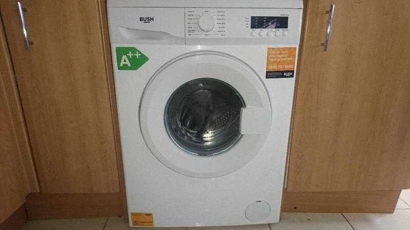 Bush washing machine 6 kg 1200 spins 6 months old