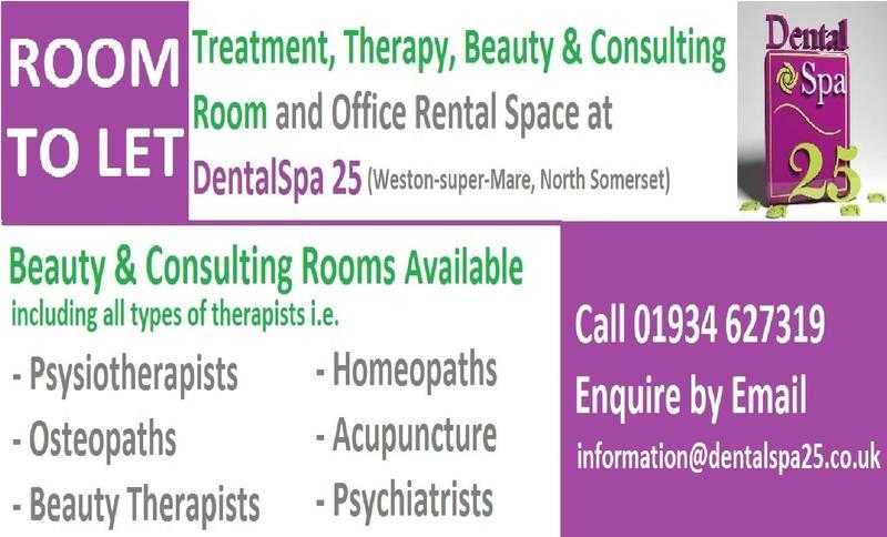 Business room therapy room available