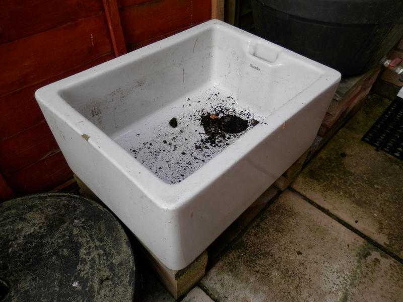 Butler Sink used in garden