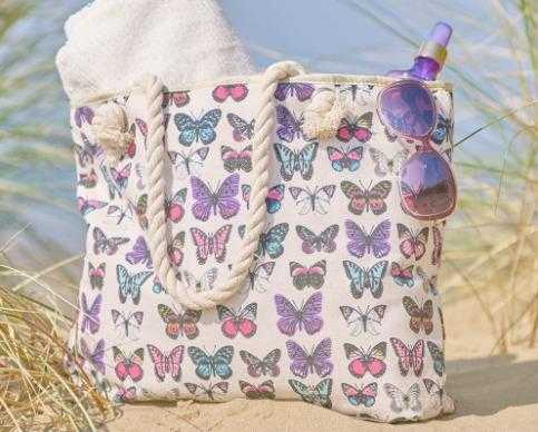 Butterfly Beach Bag