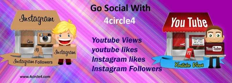 Buy instagram followers, likes, youtube views and likes