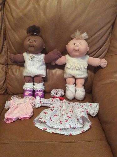 Cabbage patch dolls