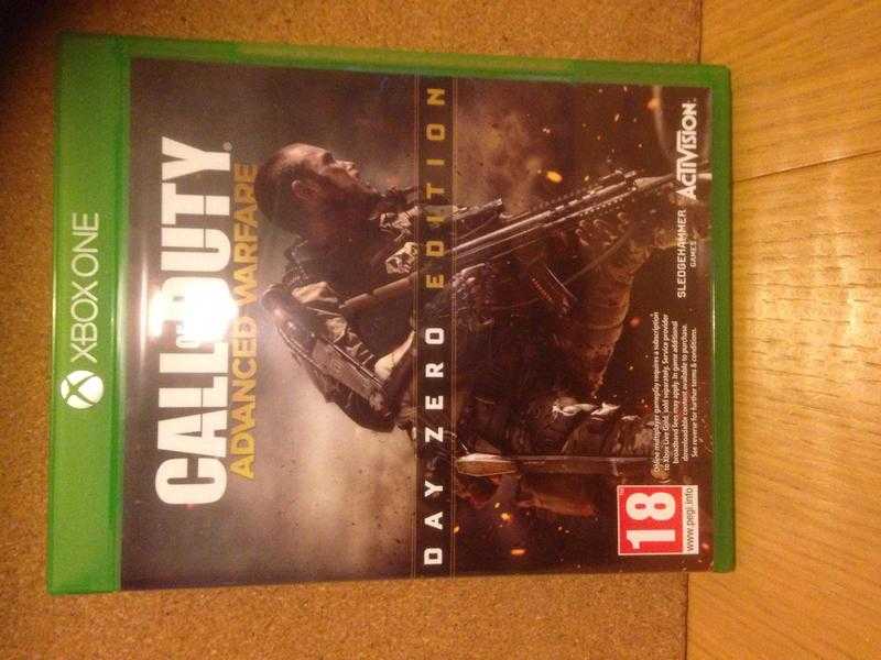 Call of duty advanced warfare for xbox one