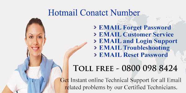 Call on Hotmail Contact Number for Best Hotmail Support