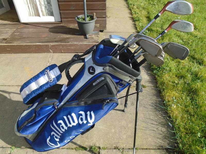 Callaway Golf Clubs and Bag