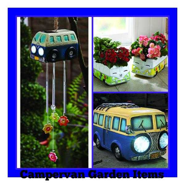 Camper van planters