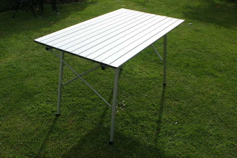 Camping Table - ROYAL aluminium roll-top