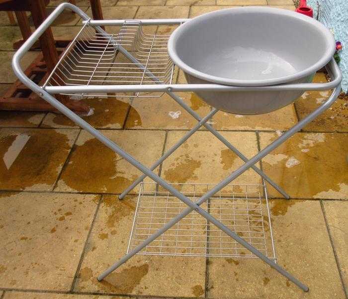 CAMPING WASHING UP STAND amp BOWL