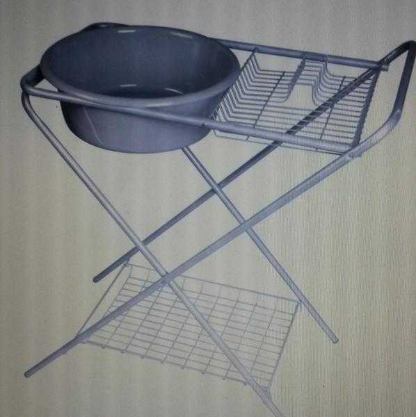 Camping Washing Up Stand and Bowl