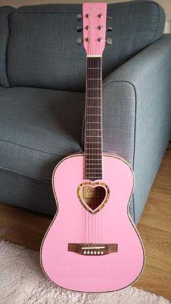Candy Rox 34 Acoustic Guitar - Pink