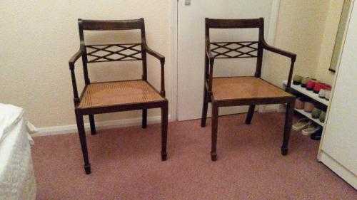 Cane chairs