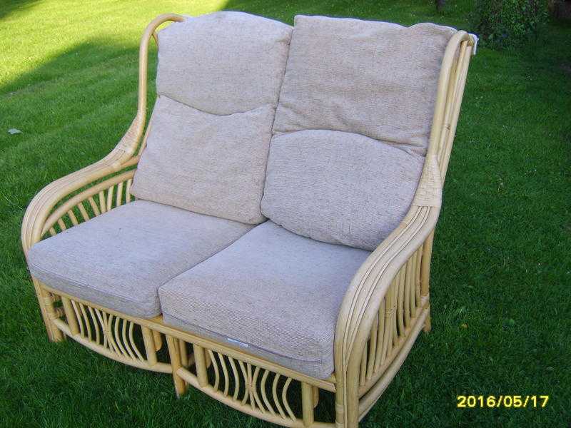 cane settee