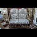 Cane sofa