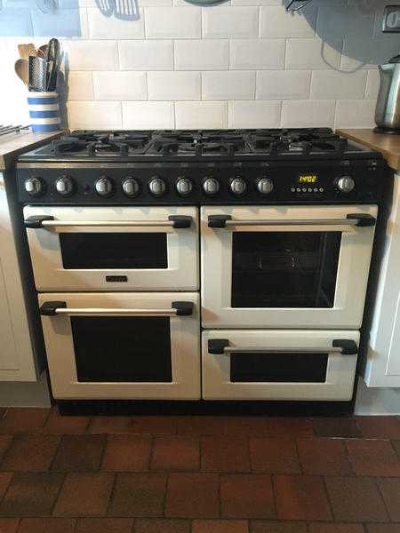 Cannon Range Cooker 100cm Cream Duel Fuel