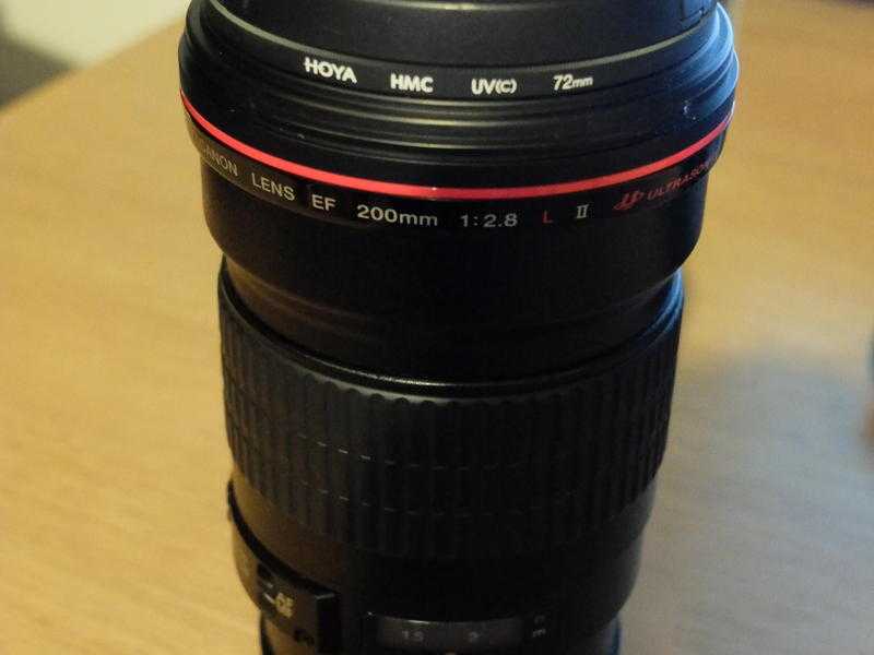 Canon 200mm f2.8 L mk2 series prime lens for sale.